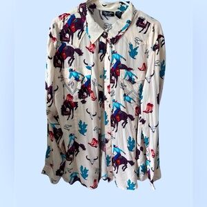 Wrangler retro cowboy top